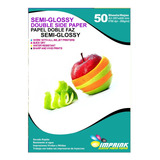 Papel Fotografico Doble Faz Semi-glossy A3 / 260gr / 50 Hoja