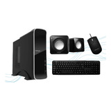 Gabinete Kit Kelyx Lc727-08a (fuente+teclado+mouse+parlante)