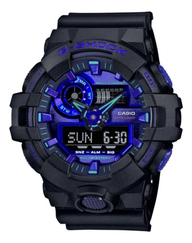 G Shock Ga 700vb 1a Original Tablero Metal Colores 