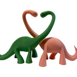 Dinosaurios Enamorados Regalo San Valentin Figura Amor X 2