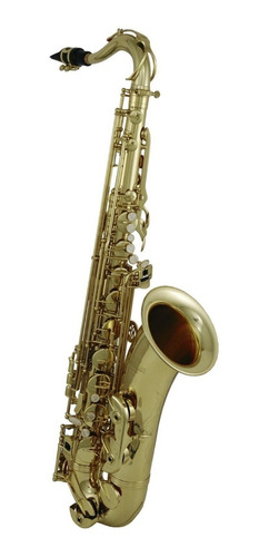 Roy Benson Saxofon Tenor Si Bemol Latón Laqueado C/estuche 