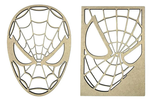 Cuadro De Spiderman 30x20cm En Madera Mdf
