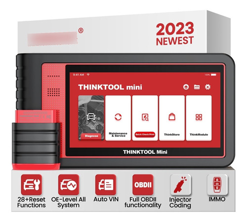 Thinktool Mini Obd2 Scanner, Oe-level Full System Car Diagno