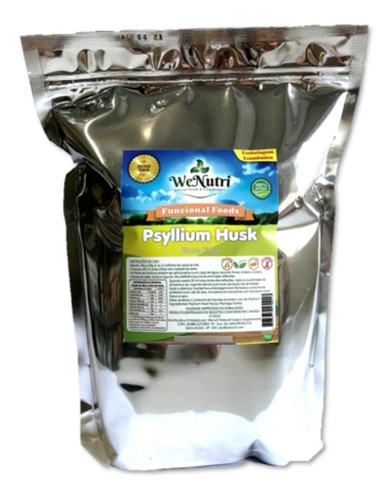 Psyllium Premium 500g + Maca Peruana Pura 500g Wenutri 