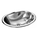 Bacha Baño Oval Johnson Acero Inoxidable