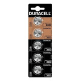 Bateria Duracell Cr2032 3v Placa Mãe Alarme Balança 5unidade