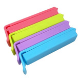 Pack 3x4 Clips Pinza Sellado Bolsa Conservación Alimento 8cm