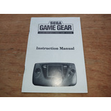 Manual De Instrucciones Sega Game Gear