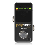 Pedal De Guitarra Afinador Polytune 3 Noir Da Tc Electronic