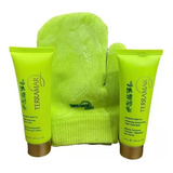 Terramar Set Spa Para Manos Bálsamo Exfoliante Guantes Bambo