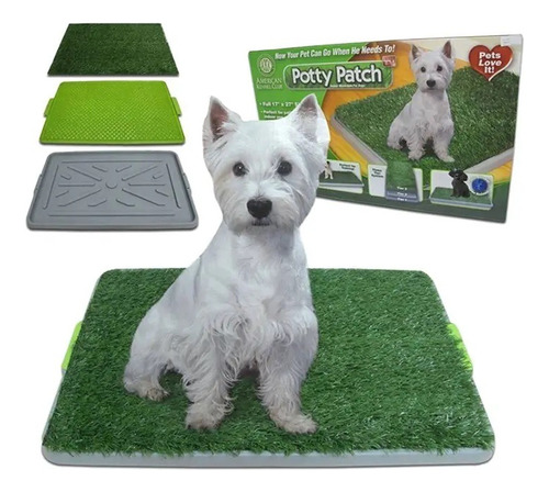 Baño P/ Mascota Portátil Ecológico Entrenamiento Potty Patch