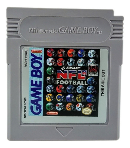 Game Boy Nfl Football Konami Dmg-ft-usa Cartucho Original