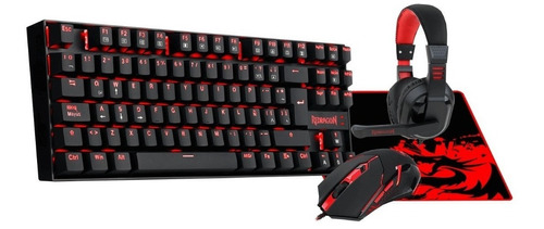 Kit Gamer K552-bb Centrophorus Kumara Archelon Ares Redragon