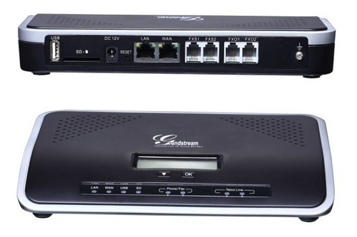 Grandstream Ucm6202, Conmutador Ip De 2 Líneas Y 500 Exts