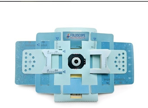 Microscopio Plegable - Foldscope Saiens