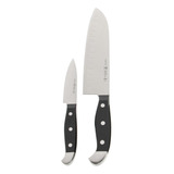 Henckels Statement Asian Knife Set, 2-piece, Black/stainl