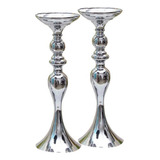 Candelabro Con Forma De Candelabro De Metal Con Soporte Para