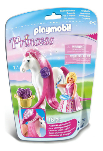 Playmobil Princesa Con Caballo - Blanco Color Multicolor