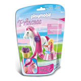 Playmobil Princesa Con Caballo - Blanco Color Multicolor