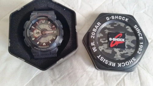 Relógio Casio G-shock Ga-110-1bdr Resistente Orginal