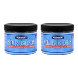 Kit 2 Abrillantadores Crema Para Metales Blue Magic 396g