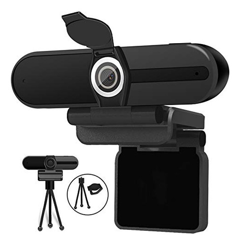 Cámara Web Xpcam 4k, Cámara Web Hd De 8 Megapíxeles Con Micr