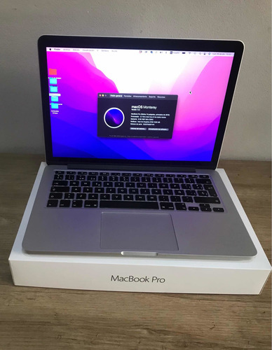 Macbook Pro 13 8gb 250ssd  2015