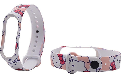 Correa Mi Band 4 / Mi Band 3 Xiaomi Hello Kitty Envío Gratis