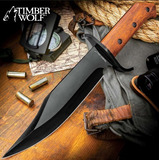 Cuchillo Timber Wolf Claimstaker Supervivencia Montañismo