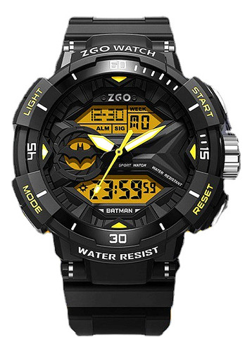 Reloj Electrónico Deportivo Dc Batman Electronic Watch Para