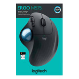 Logitech Ergo M575, Mouse Trackball Inalámbrico / Ergonómico
