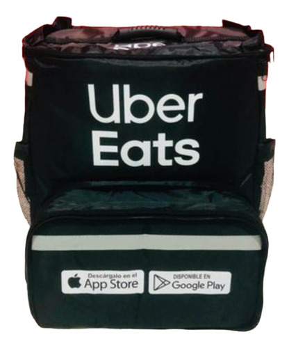 Mochila Uber Eats Con Porta Vasos