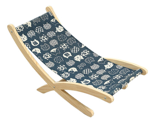 Boo Sillón Cat Lounge Furniture Wood Cat Hamaca Cama Para