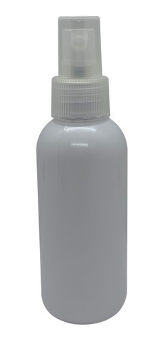 Envase Plástico 125cc Blanco Pvc Atomizador Spray X10