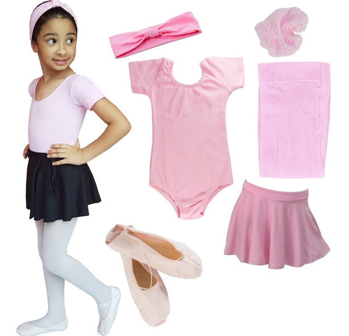 Kit De Balé Conjunto Ballet Deixe Sua Bailarina A Mas Bela