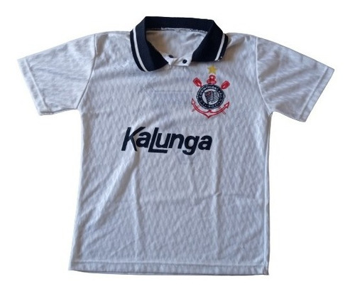 Camisa Corinthians - Infantil - Kalunga - 1995 - Oficial