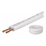 Cable Duplex 2x12 Rollo 10 Metros Color Blanco