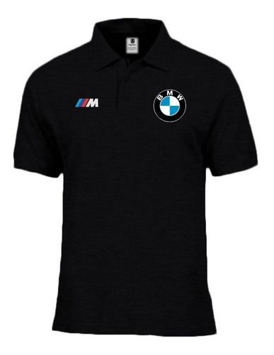 Camisa Gola Polo Bmw Série M Malha Piquet Camiseta