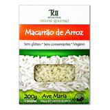 Macarrão Ave-maria De Arroz Sem Glúten Tui Alimentos 200g