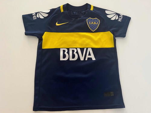 Remera Boca Junior Para Niños Original Marca Nike