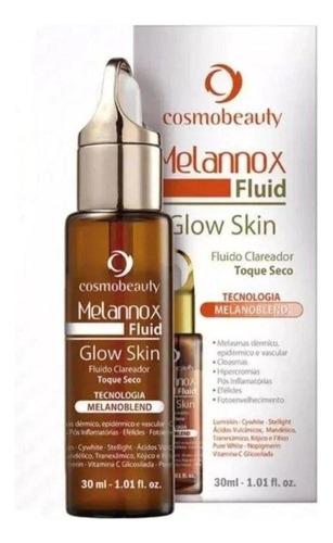 Melannox Fluid Glow Skin Clareador De Melasma Cosmobeauty