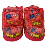 Pantuflas Spiderman Tipo Zapatillas Pantubotas