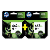 Kit 2 Cartuchos Hp 662xl Preto Para 2516, 3516, 3546