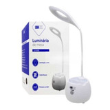 Luminária Led De Mesa Articulada Recarregavel Lk-696 Luatek