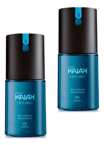 48%off Natura Kit Kaiak  Deo Corporal + Refil  100ml 