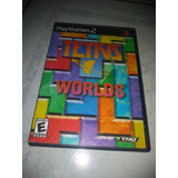 Playstation 2 Ps2 Video Juego Tetris World Original Completo