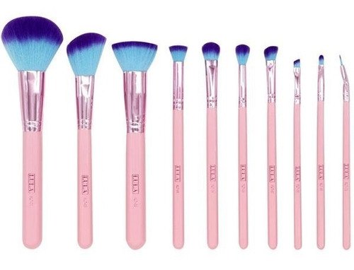 Set De Brochas Lollipop 10 Unidades Lula 