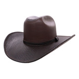 Sombrero Vaquero Tipo Piel Unisex Hombre Mujer Texana Tejana