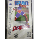 Decathlete Para Sega Saturno Excelente Estado Coleccionistas