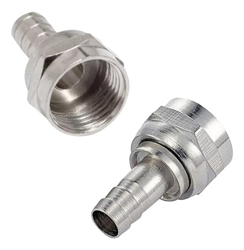 Conector Coaxial F Ilhós Rg59 Pacote Com 100 Unidades